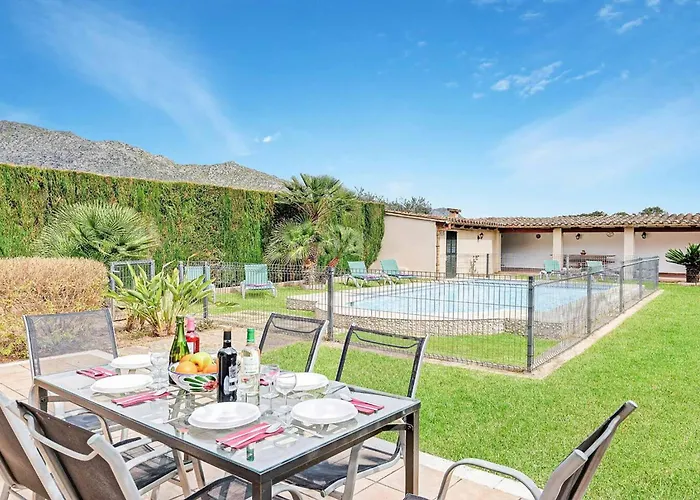 Pont Roma With Pool, Mountain Views & Aircon Pollensa